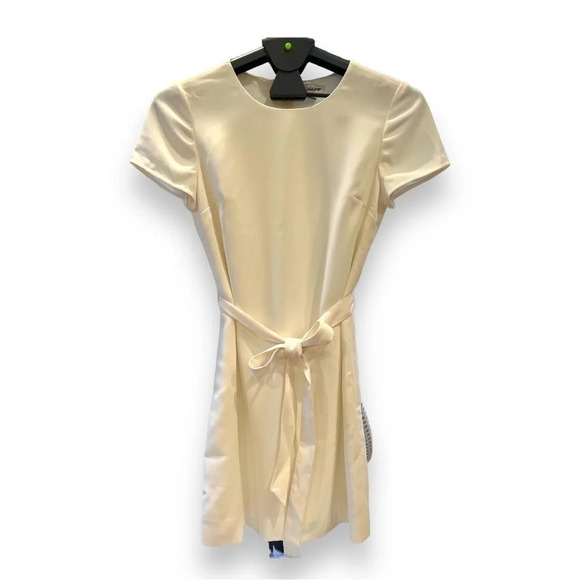 NWT  jcrew factory - Short-sleeve belted suiting dress- size 2P - Picture 3 of 6